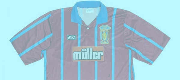 My first Aston Villa football shirt by Matt Whitehouse - featured image