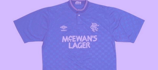 1987-88 Rangers Home Shirt - featured image