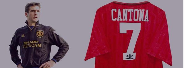 Eric Cantona career in kits - featured image