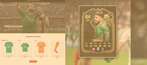 How did AC Milan react when Olivier Giroud went in goal - featured image