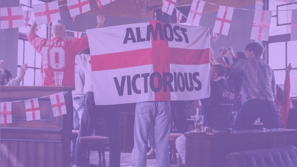 Happy and laborious - Patterns of Play x Corbin Shaw celebrate romance of England fans - featured image