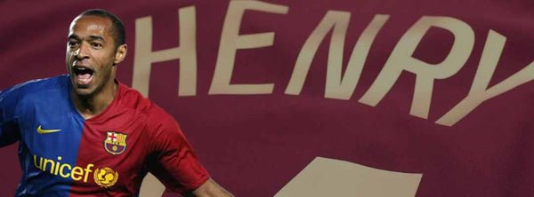 The Best Football Shirts Thierry Henry Wore in His Career - featured image