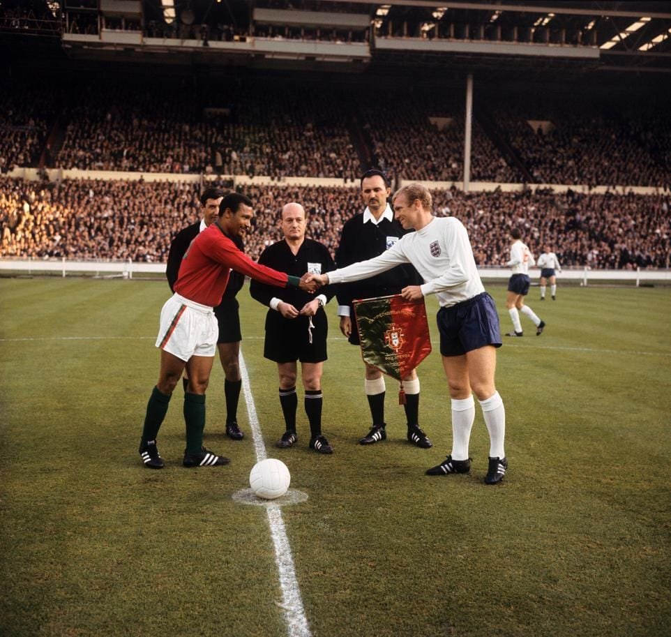 England Portugal Eusebio