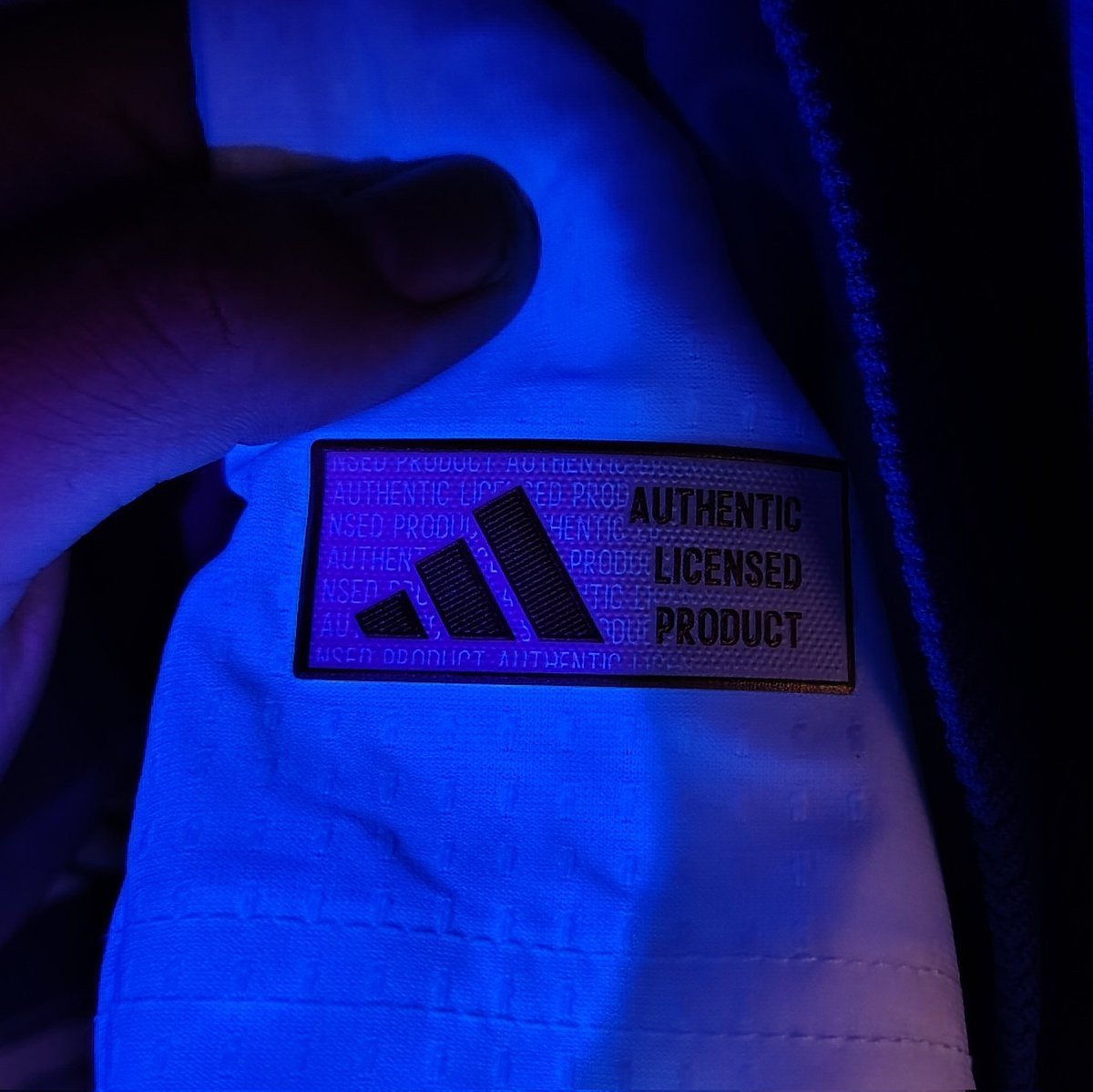 Adidas Authentic Kit Badge Features Hidden UV Print - featured image