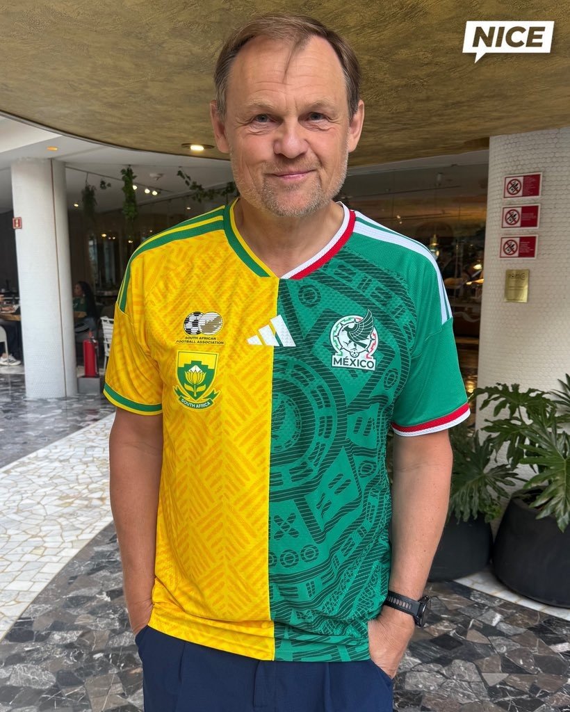 Adidas CEO Wears Custom Half-and-Half Mexico / South Africa Kit at 2026 World Cup Opening Match - featured image