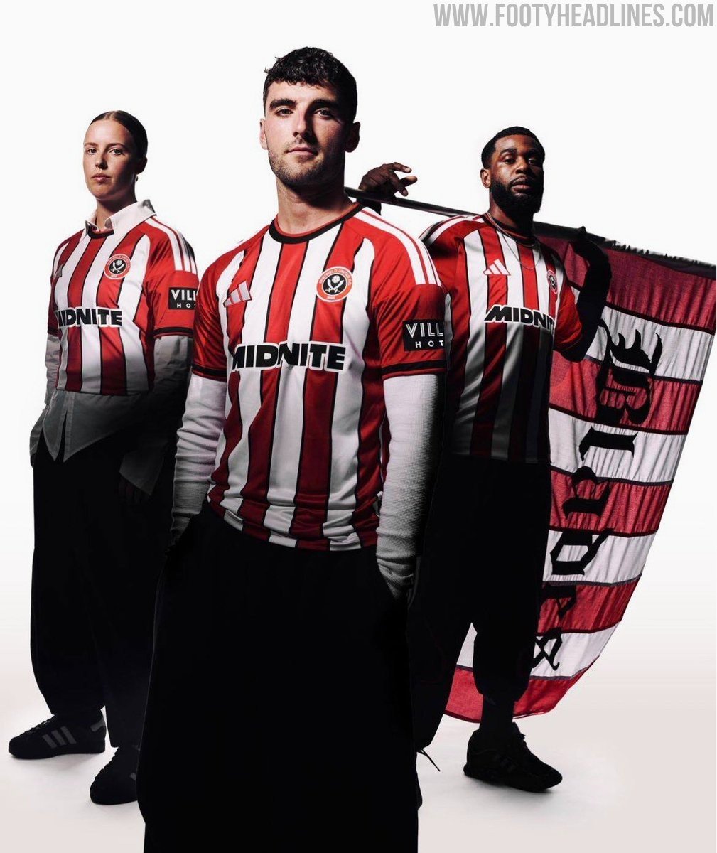 Adidas Sheffield United 26-27 Home Kit Released - No More Erreà - featured image