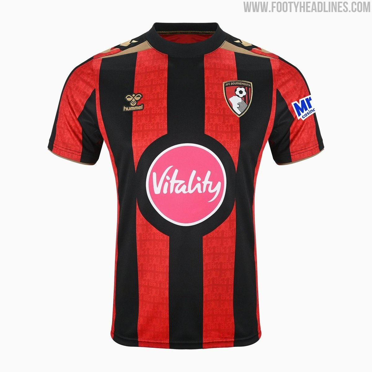 AFC Bournemouth 26-27 Home Kit - Fans Unhappy With Sponsor Logo - featured image
