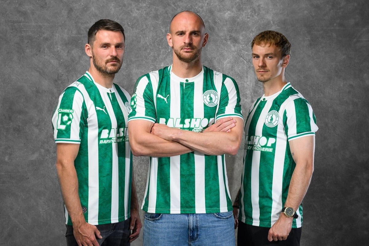 Bohemians Praha 1905 26-27 Home Kit Released - featured image