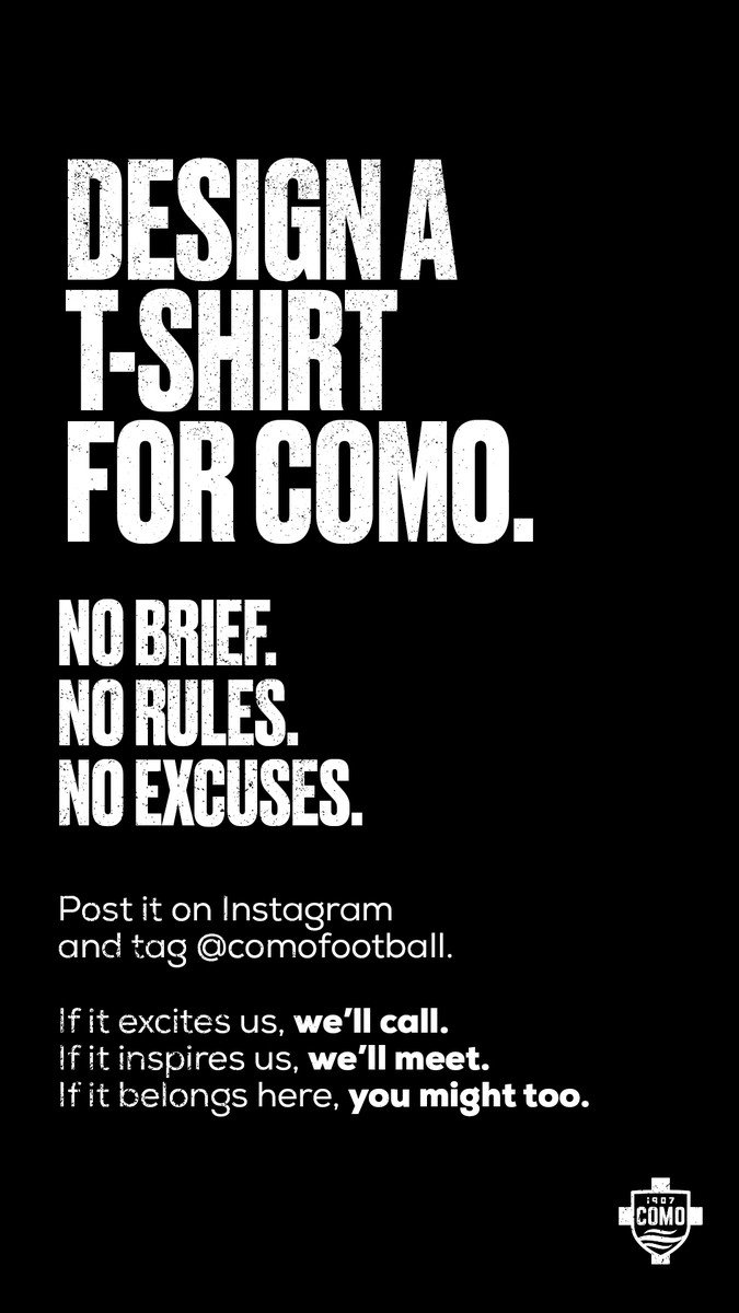 Como 1907 Announce Kit Design Contest - featured image