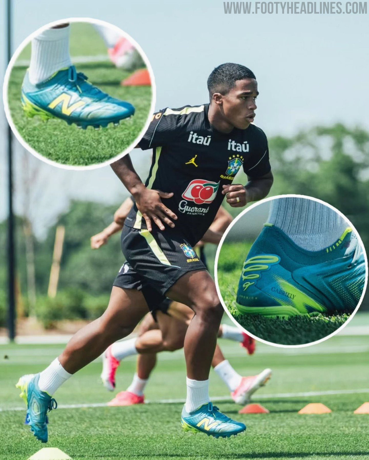 Endrick Wears Unreleased New Balance Tekela Boots in 2026 World Cup Training - featured image