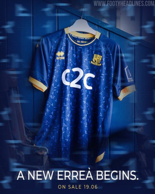 Erreá Southend United 26-27 Home Kit Released - No More Macron