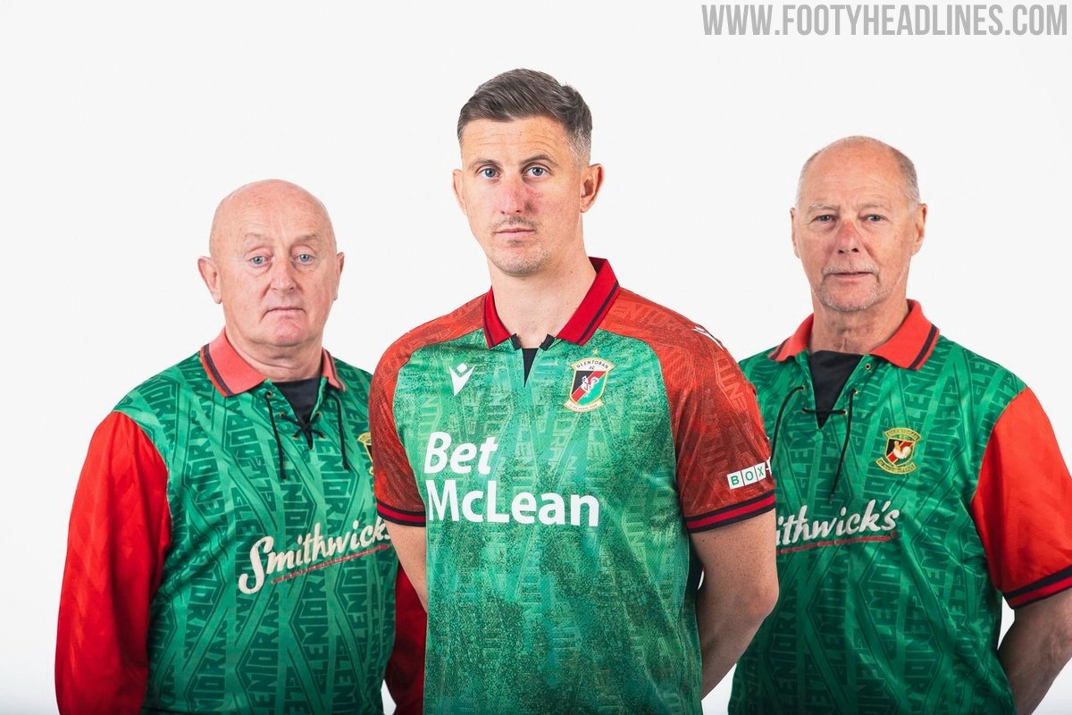 Glentoran 26-27 Home Kit Released - featured image