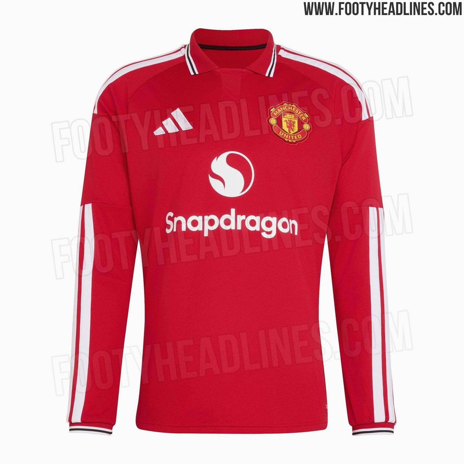 Leaked Manchester United 26-27 Home Kit Long-Sleeve - featured image