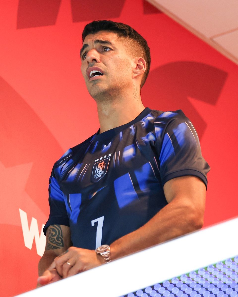 Luis Suarez Spotted in Uruguay 2026 Away Kit During Uruguay vs Cabo Verde Draw - featured image