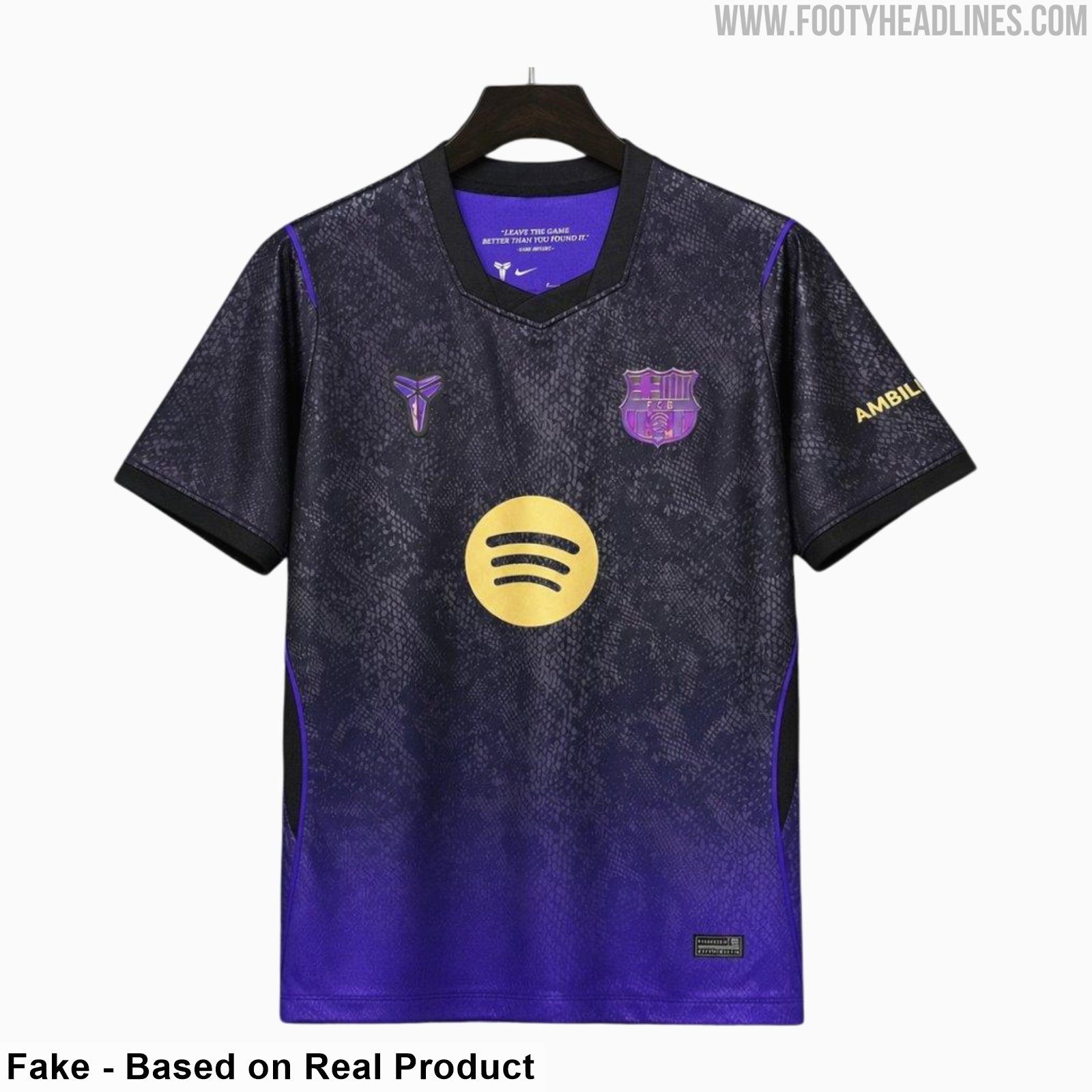 Nike Mamba FC Barcelona 26-27 Away Kit Leaked - 2 New Pictures - featured image