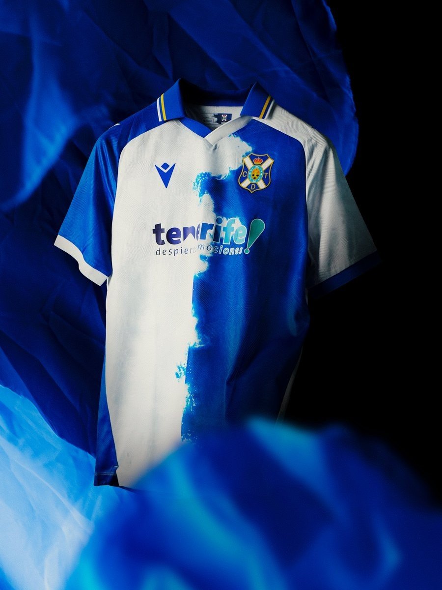 No More Hummel: Macron CD Tenerife 26-27 Home Kit Released - featured image