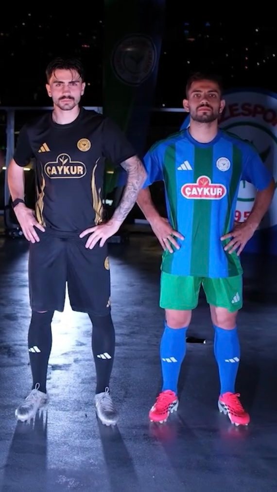 No More Nike: Çaykur Rizespor 26-27 Adidas Kits Released