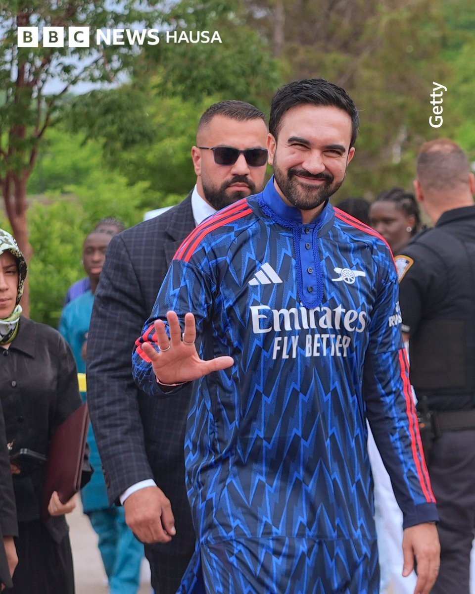 NYC Mayor Zohran Mamdani Wears Arsenal Kit Inspired Kurta at Eid al-Adha - featured image