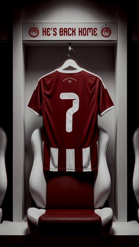 Olympiacos 26-27 Home Kit Teased - Leak Confirmed - featured image