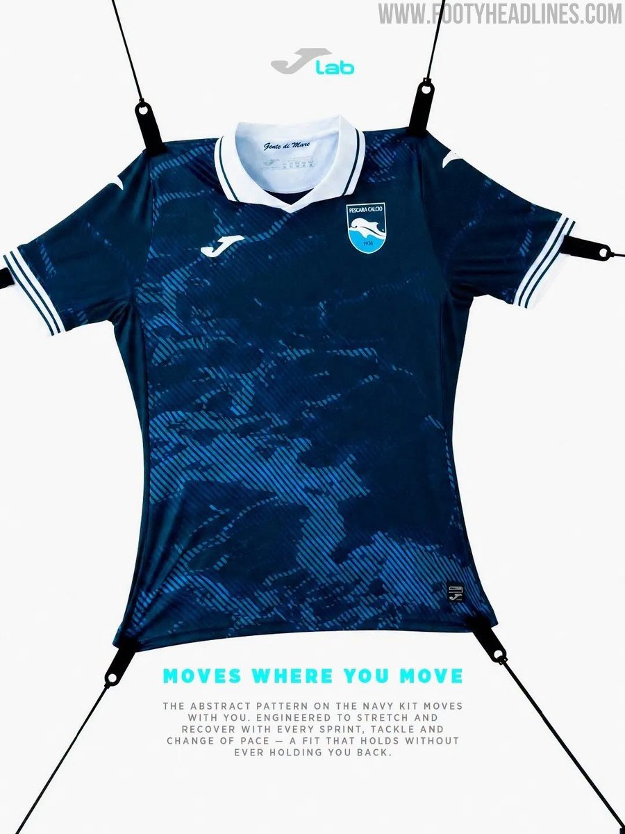 Pescara 26-27 Away & Third Kits Released - featured image