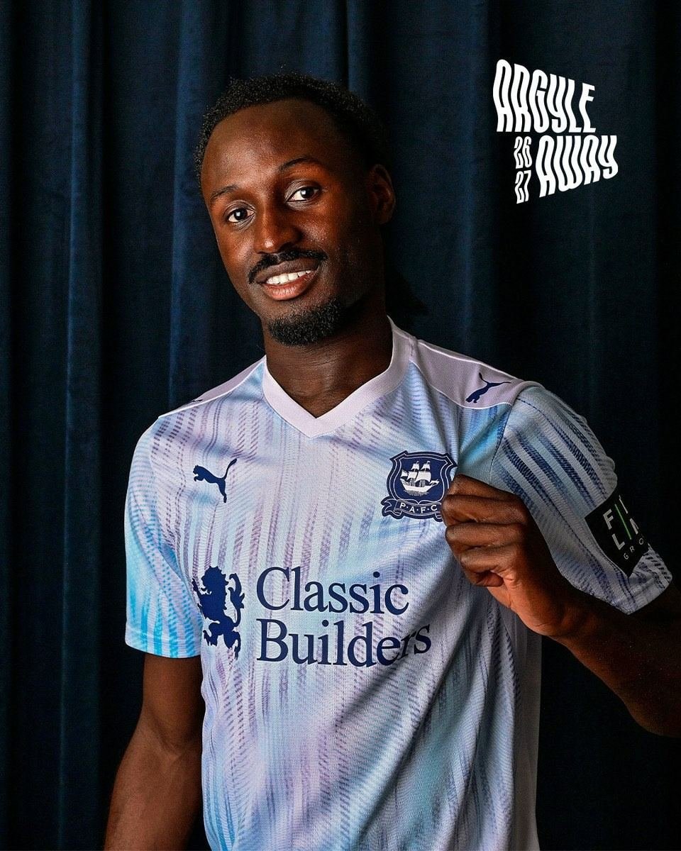 Plymouth Argyle 26-27 Away Kit Released
