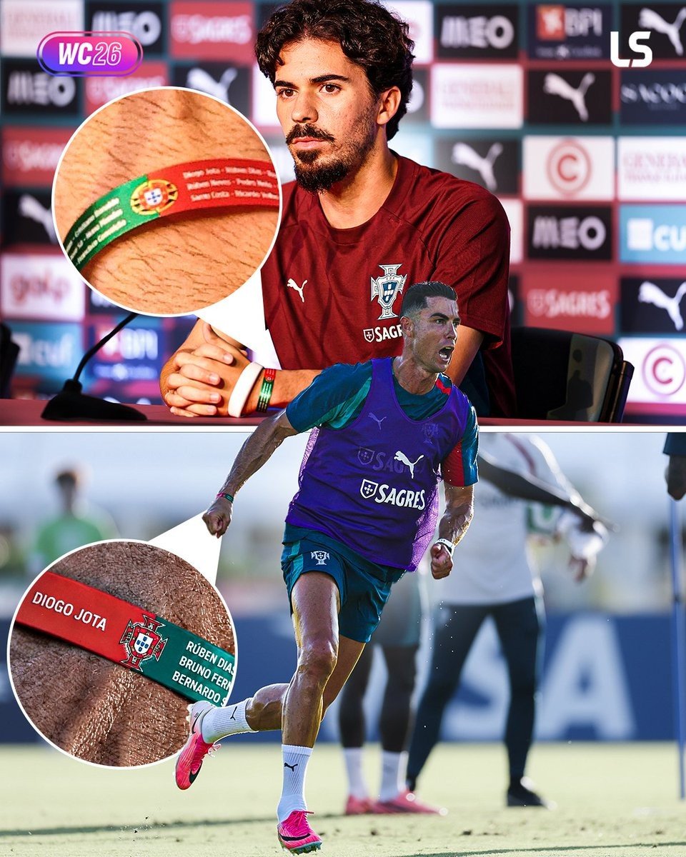 Portugal Players to Wear Special Diogo Jota Tribute Bracelets at 2026 World Cup - featured image