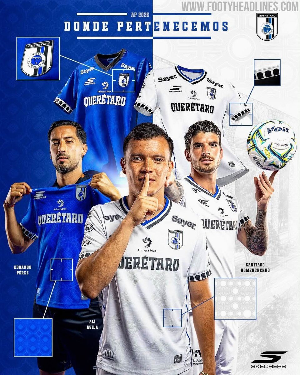 Querétaro 26-27 Home & Away Kits Released - featured image