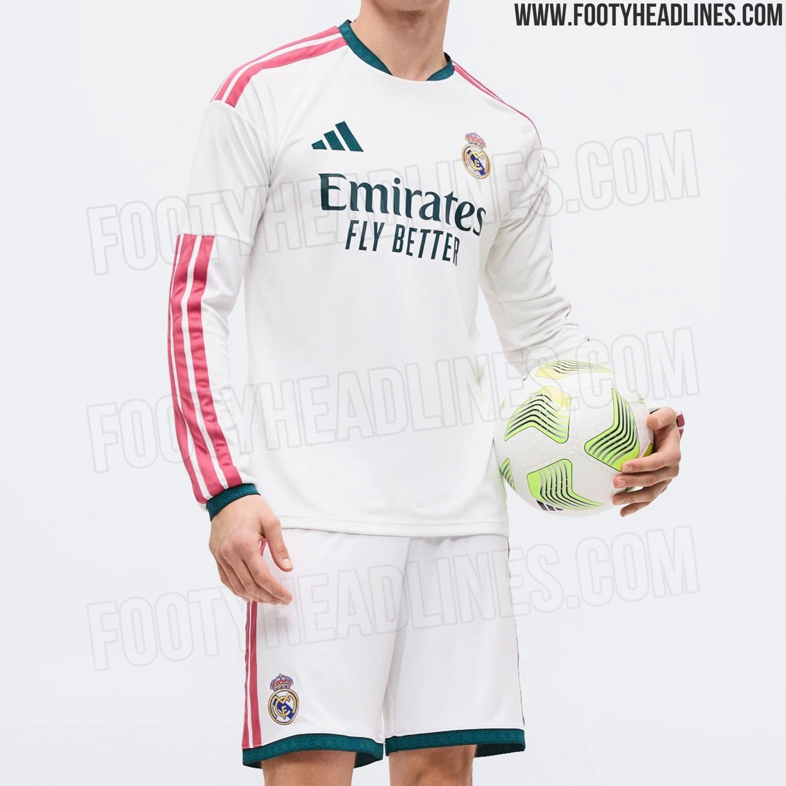 Real Madrid 26-27 Home Kit - Long-Sleeve Version + Shorts Leaked - featured image