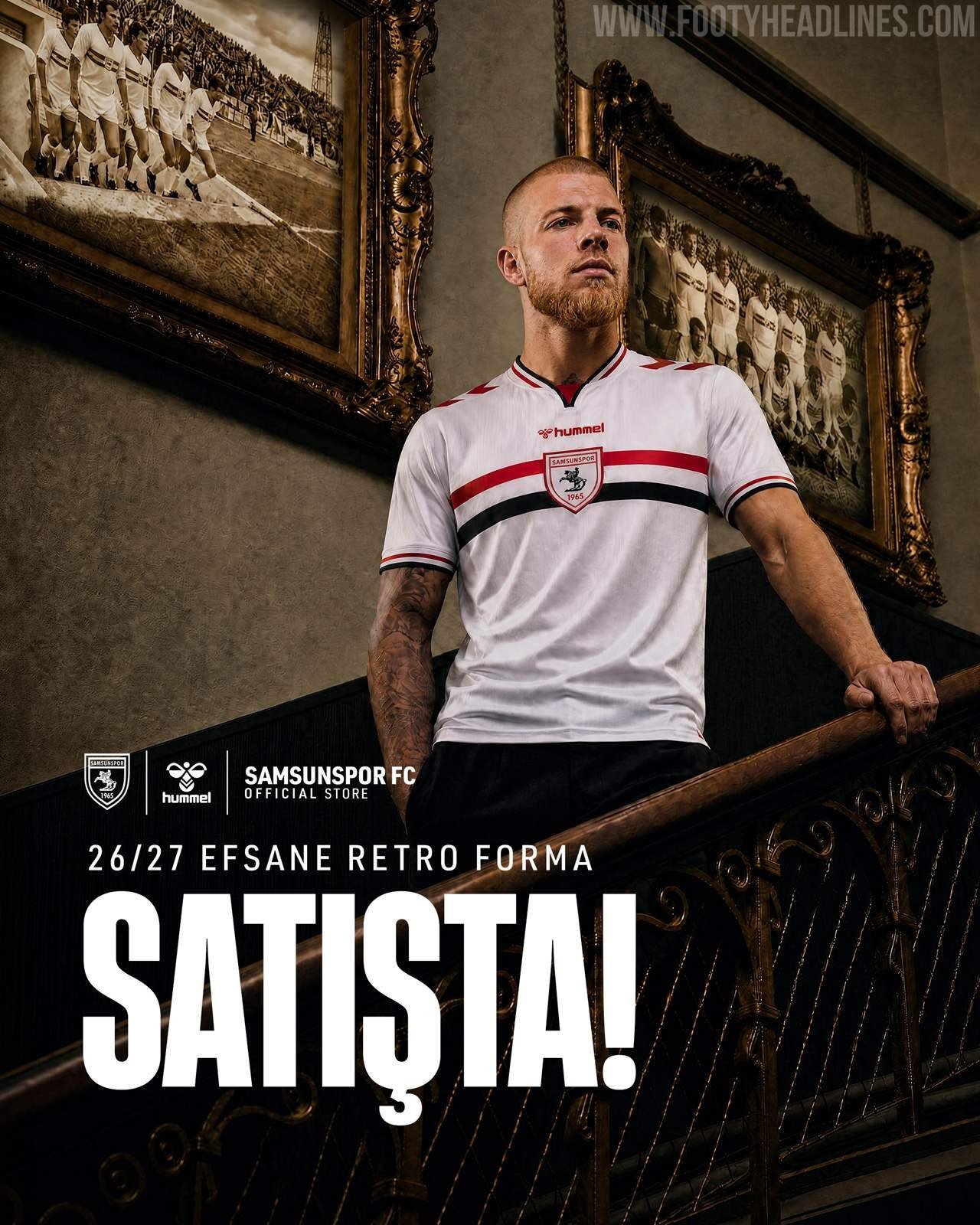 Samsunspor 26-27 'Legend Retro' Kit Released - featured image