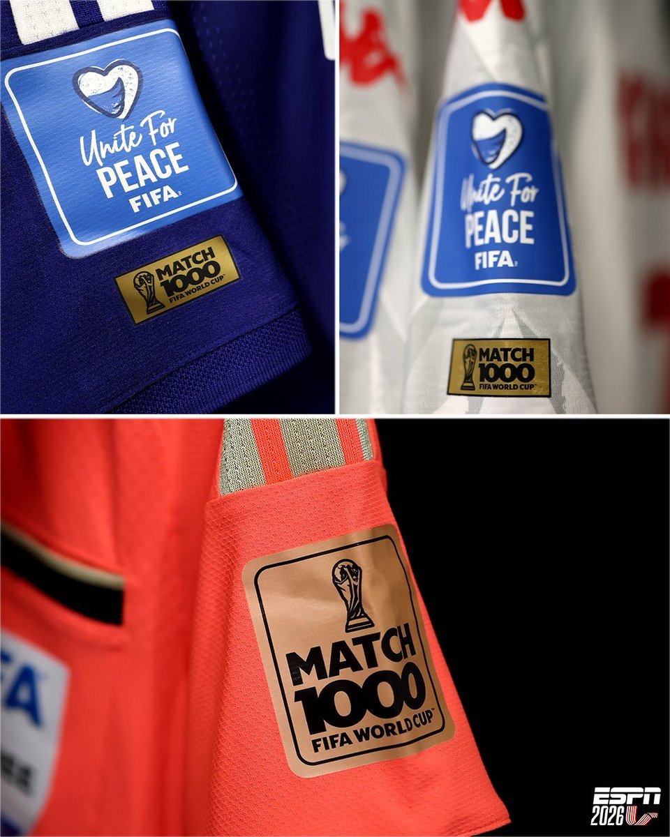 Special Commemorative Patches for 1000th FIFA World Cup Match - featured image