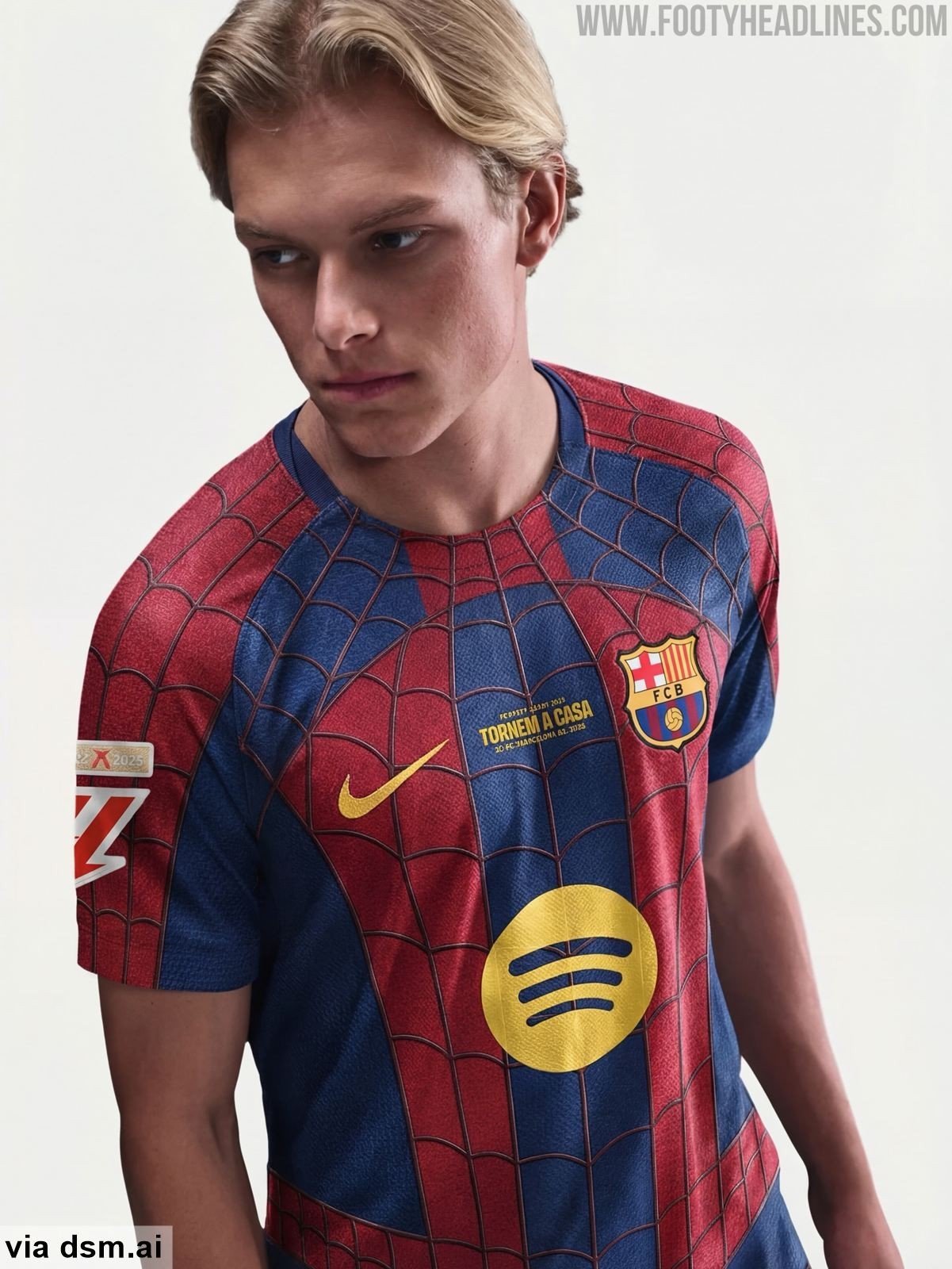 Spider-Man Inspired Barcelona Concept Kit - featured image