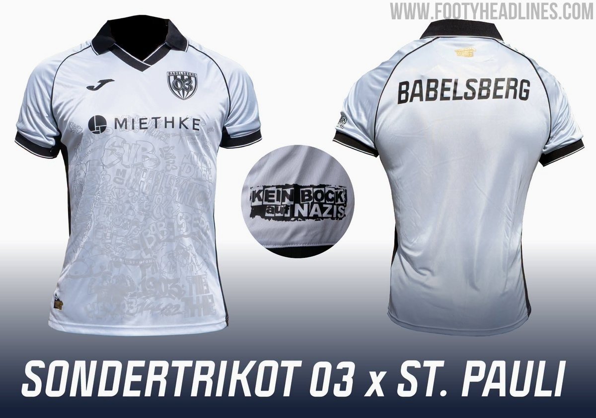 SV Babelsberg 03 x FC St. Pauli 26-27 'Kein Bock auf Nazis' Special Pre-Season Kit Released - featured image