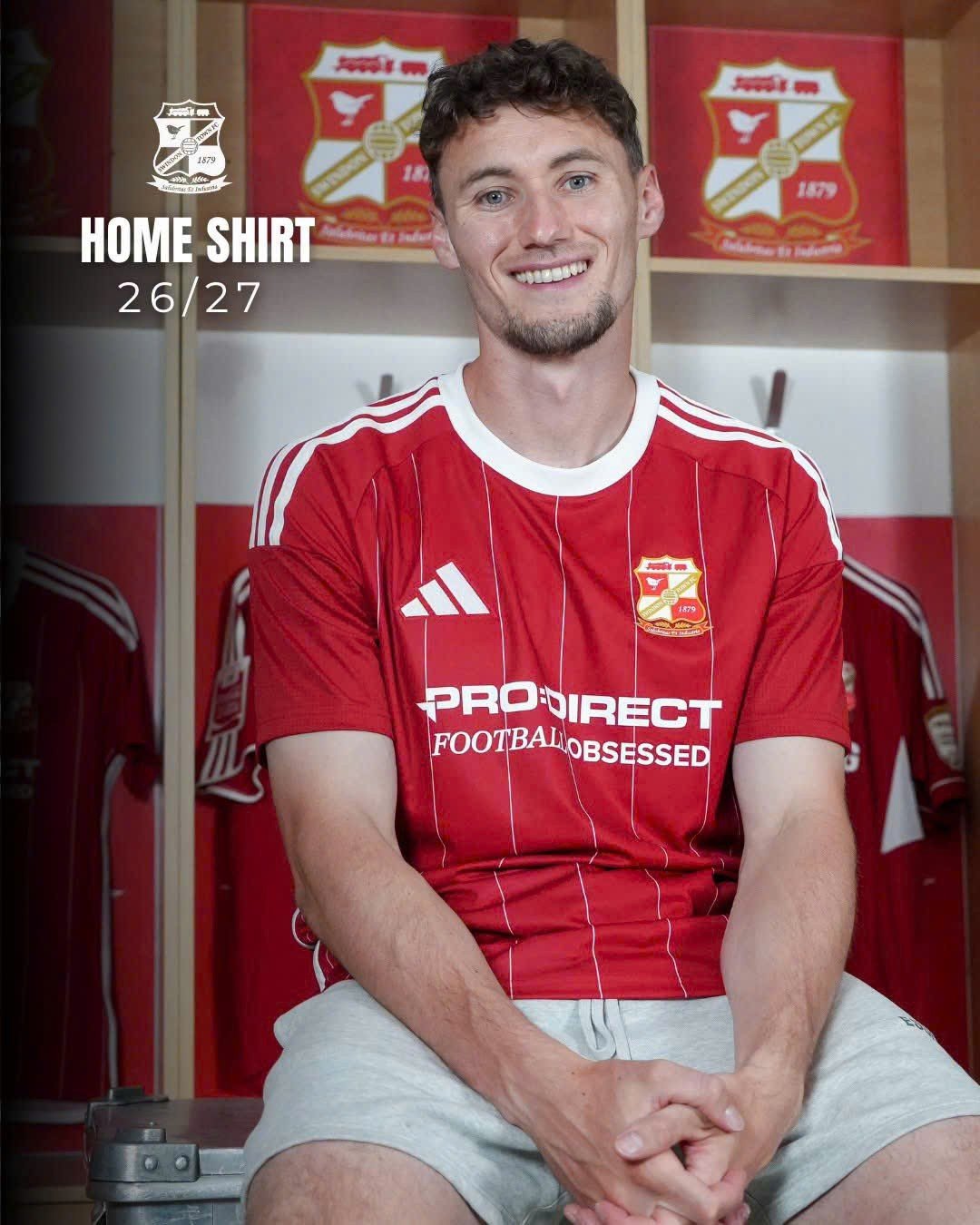 Swindon Town 26-27 Home Kit Released - featured image