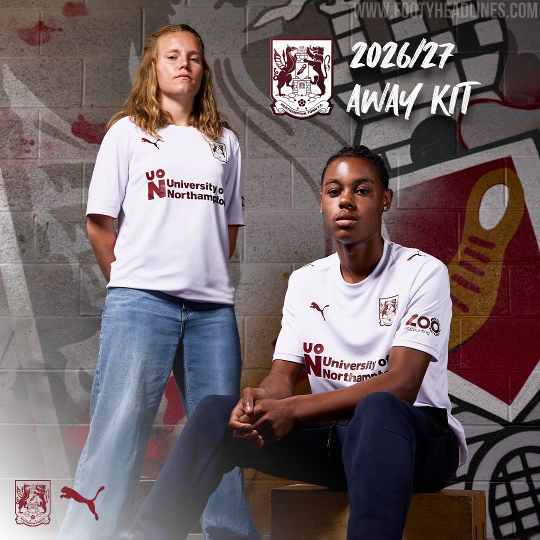 Too Basic? Northampton Town 26-27 Away Kit Released - featured image