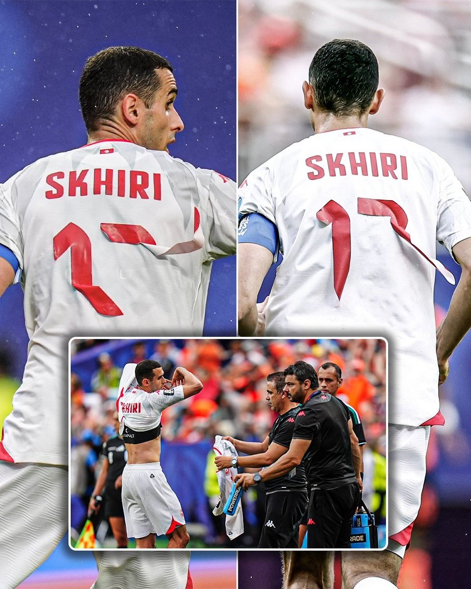 Tunisia Captain's Shirt Number Peels Off in 2026 World Cup Match - featured image