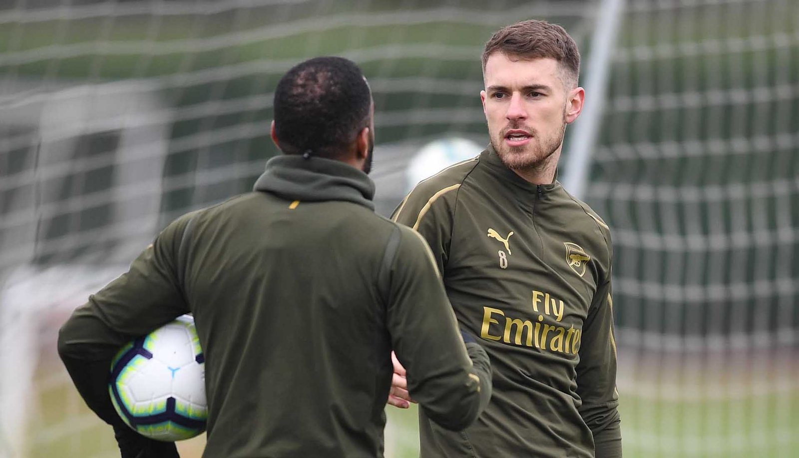 Aaron Ramsey Trains In Blackout Nemeziz 19.1 - featured image