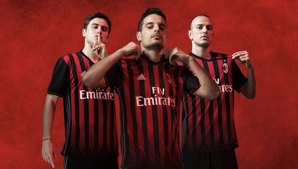 AC Milan 16/17 Home by adidas - featured image