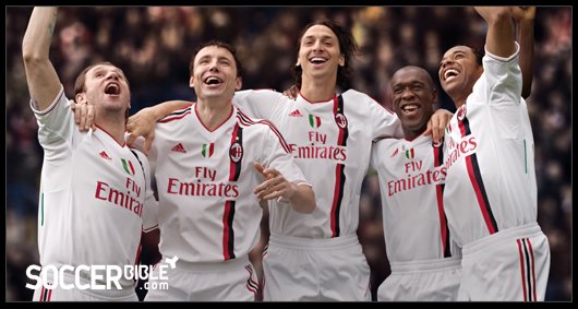AC Milan Away Shirt 2011-2012 - adidas Football Shirt - featured image