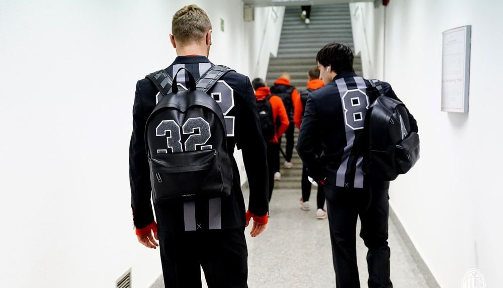 AC Milan Debut Off-White Suits Ahead Of Roma Match - featured image