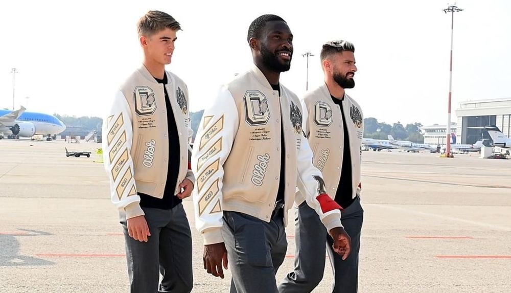 AC Milan Debut Off-White Varsity Jacket Ahead Of UCL Match - featured image
