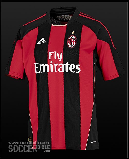 AC Milan Home 10/11 adidas Football Shirt - featured image