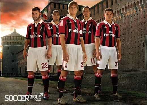 AC Milan Home Replica 2012-13 - adidas Football Shirt - featured image