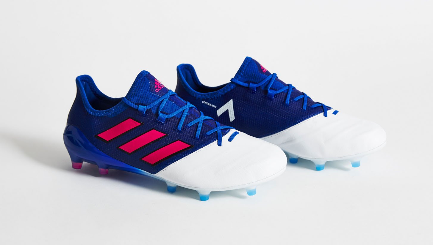 adidas ACE 17.1 Leather "Blue/Shock Pink/White" - featured image