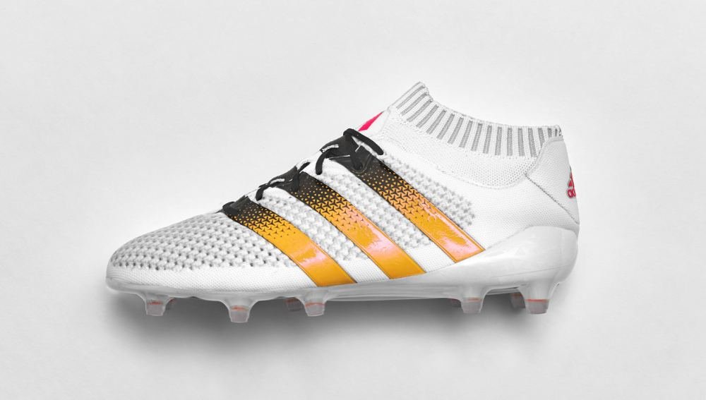 adidas ACE 16.1 Primeknit Womens "White/Solar Gold/Shock Pink" - featured image