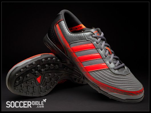 adidas adi5 Turf Football Trainers - Grey/Red/Black - featured image