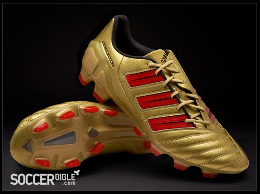 adidas adiPower DB Predator Football Boots - Gold/Red/Black - featured image