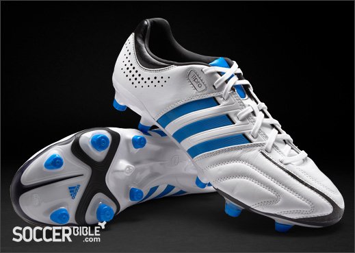 adidas adipure 11Pro Football Boots - White/Blue/Black - featured image