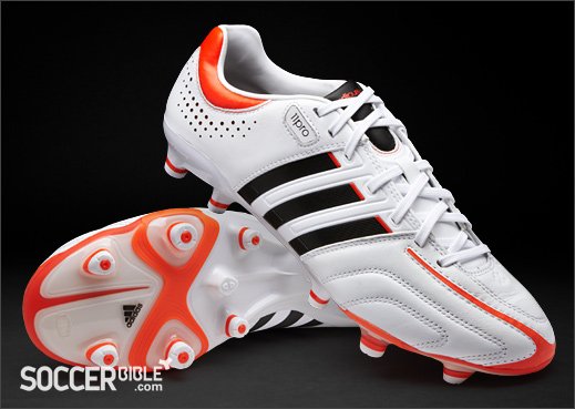 adidas adipure 11Pro MiCoach Football Boots - White/Black/High Energy - featured image