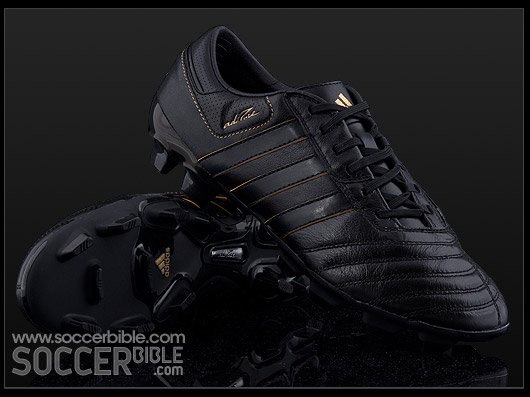 adidas adiPure III Football Boots - Black/Black/Gold - featured image