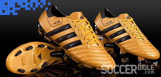 adidas adiPure III Football Boots metallic gold/black - 17/12/09 - featured image